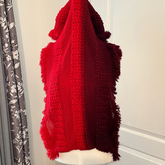 ♥️❤️ Chunky knit scarf. 🧣 gently used. ♥️❤️ - Picture 3 of 4